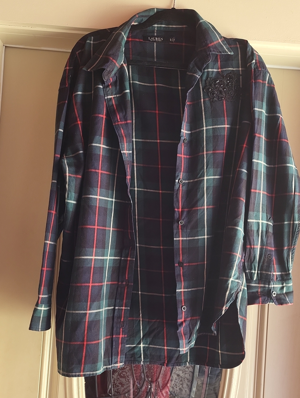 Lauren Ralph Plaid Shirt